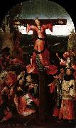 Hieronymus Bosch Triptych of the crucified Martyr oil
